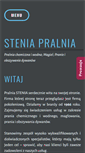 Mobile Screenshot of pralnia.waw.pl